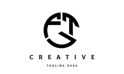 FTU creative circle three letter logo
