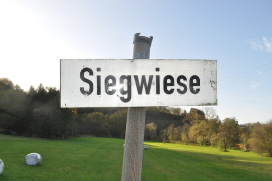 Die Wiese des Sieges Siegwiese