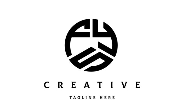 FYS creative circle three letter logo