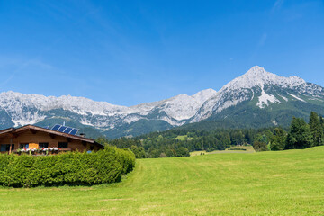 Fototapeta na wymiar Kaisergebirge in Österreich