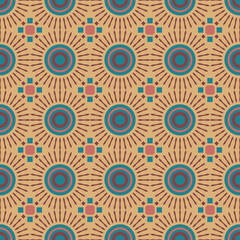 Seamless African Design Pattern for Fabric and Textile Print