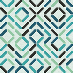 Abstract Geometric Pattern generative computational art illustration