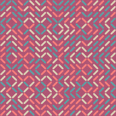 Abstract Geometric Pattern generative computational art illustration