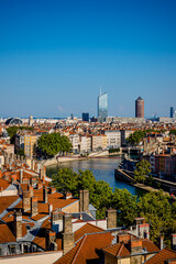 Vue sur la ville de Lyon