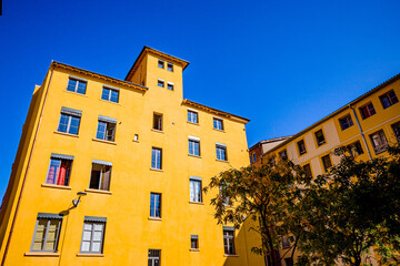 Dans les rues de la Croix Rousse à Lyon