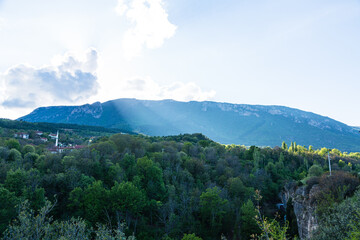 トルコ　サフランボル近郊のインセカヤの風景