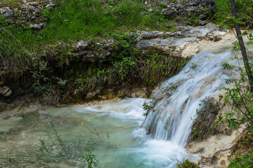 トルコ　サフランボル近郊のインセカヤにあるトカトリ峡谷の滝