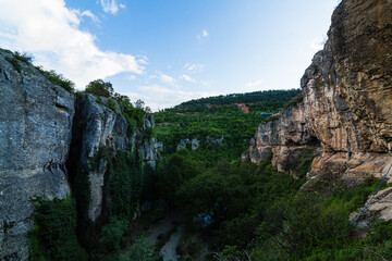 トルコ　サフランボル近郊のインセカヤにあるトカトリ峡谷