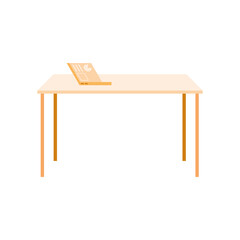 laptop with analytics on desk