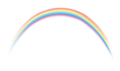 Beautiful vector vivid colorful rainbow shining blurred