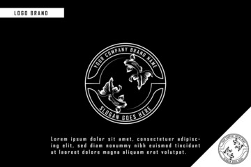 monoline fish symbol