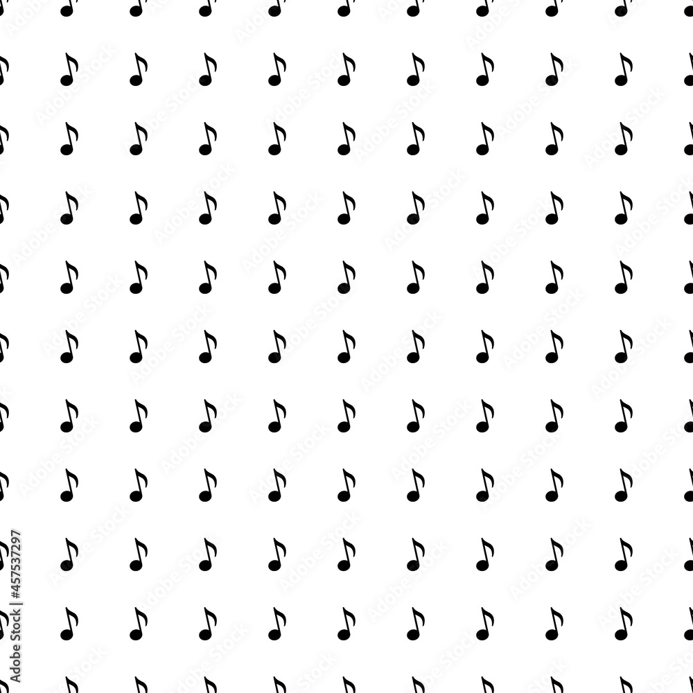 Poster square seamless background pattern from geometric shapes. the pattern is evenly filled with big blac