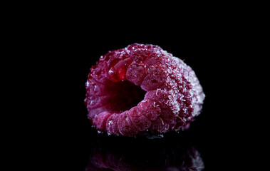 rasberry fruit dessert freshness frozen