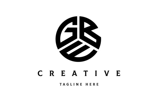 GBE creative circle three letter logo
