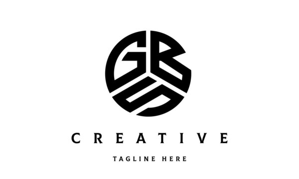 GBS creative circle three letter logo