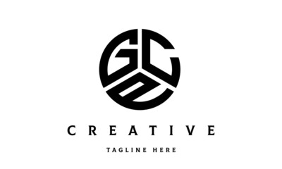 GCP creative circle three letter logo