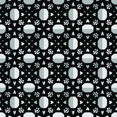 seamless patterns on uneven paper. patterns in grayscale. abstract background.
