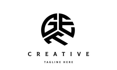 GET creative circle three letter logo