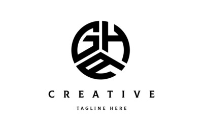 GHA creative circle three letter logo