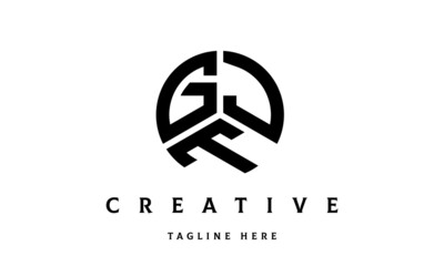 GJT creative circle three letter logo