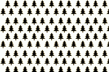 christmas seamless pattern, christmas tree seamless pattern