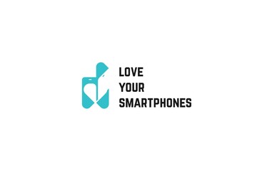 Logo for the store of protective glasses for smartphones