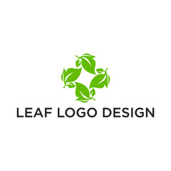 Leaf logo design