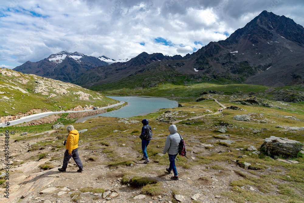 Canvas Prints passo gavia 5