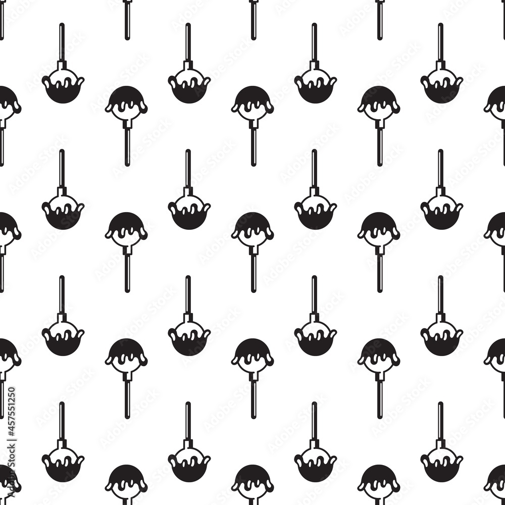 Poster lollipop pattern seamless background texture repeat wallpaper geometric vector
