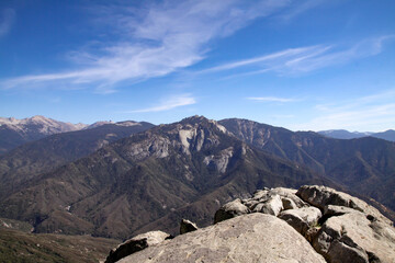 Top view of Sequoia National Park