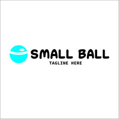 Vector Design Logo Ball and Text