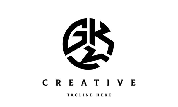 GKK creative circle three letter logo