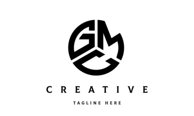 GMC creative circle three letter logo