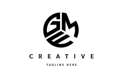 GMF creative circle three letter logo