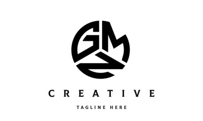 GMN creative circle three letter logo