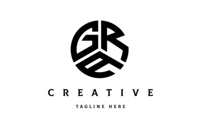 GRA creative circle three letter logo