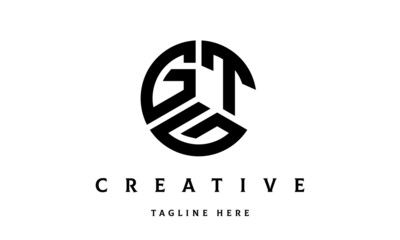 GTG creative circle three letter logo