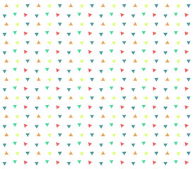 Colorful birthday geometric pattern on white background, elegant ornaments, design for decoration, wrapping paper, print, fabric or textile, wonderful card, cute banner, vector illustration