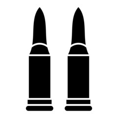 Vector Bullets Glyph Icon Design