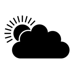  Vector Weather App Glyph Icon Design