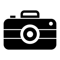  Vector Camera Glyph Icon Design