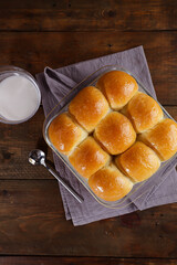 Pani popo or samoan coconuts buns is a samoan sweet roll baked in a delicious coconut sauce.