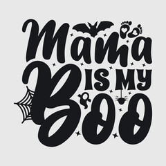 Halloween Svg | Mama Is My Boo Svg | Spiders svg | Boo Svg | Kids Halloween Svg | Cute Boy Girl Halloween | Baby Boo Svg | Autumn Svg | Ghost Svg | Halloween Quotes