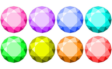8色の宝石