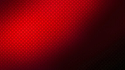 abstract red gradient background. black circles pattern on bright red and black gradient background. abstract halftone dots for template, banner, advertising. © WONGSAKORN