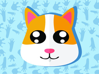 adorable hamster head