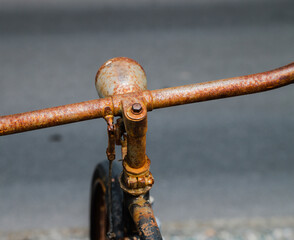 old rusty tap