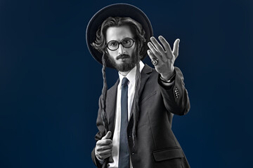 courageous jewish man