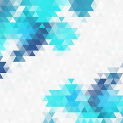 blue triangular background. Modern design element. eps 10