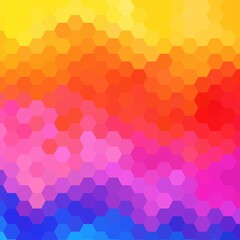 abstract animated stained background video - full spectrum colors - horizontal rainbow. eps 10